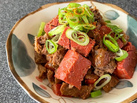 短時間で味しみしみ♪牛すじこんにゃく